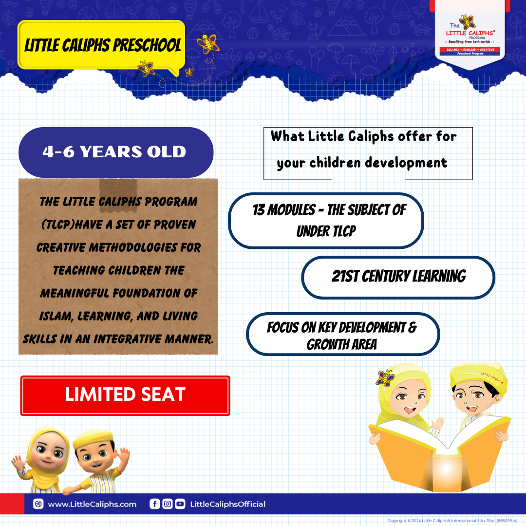 Poster Program Little Caliphs Tadika